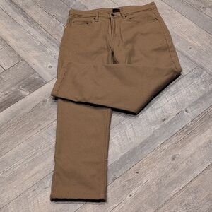Caterpillar Tan Fleece Lined  Utility Pants